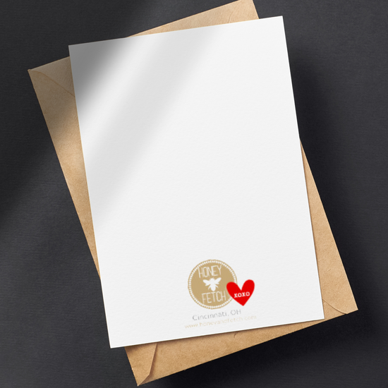 Laugh in Love with Honey & Fetch's XOXO 'Snoring Love' Greeting Card