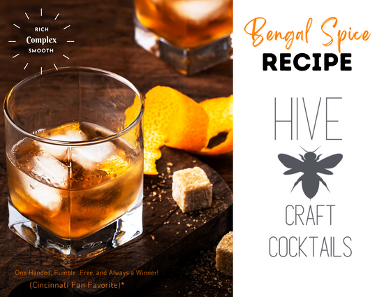 Discover the Bold Adventure of Bengal Spice - A Hive Craft Cocktails Specialty