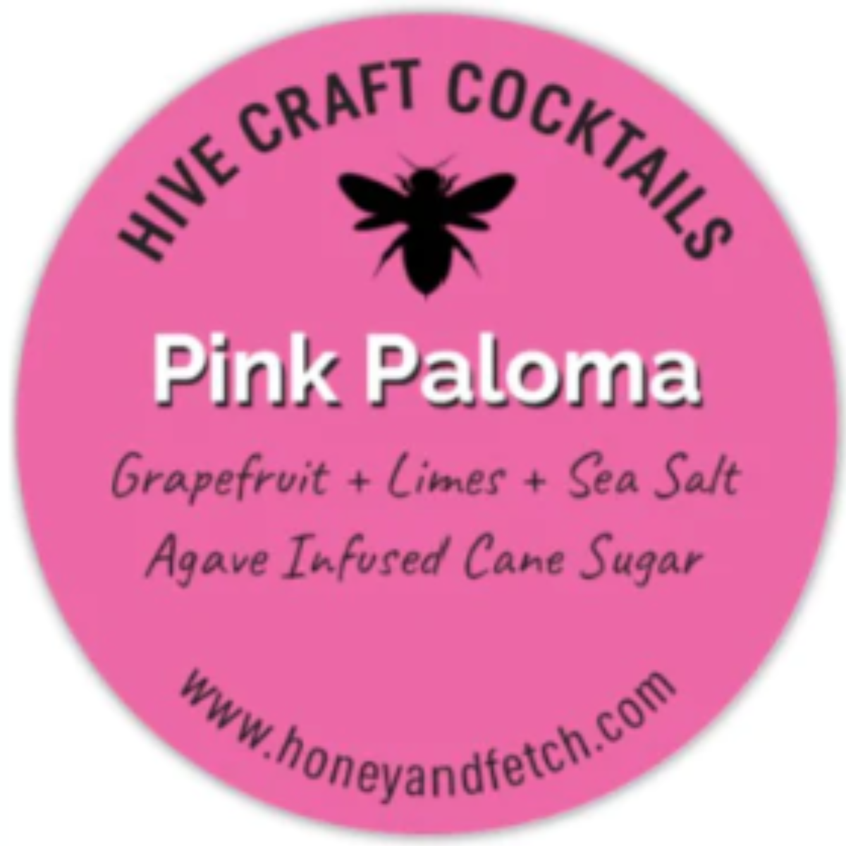 Load image into Gallery viewer, Revitalize Your Spirits with a Hive Craft Cocktail Pink Paloma
