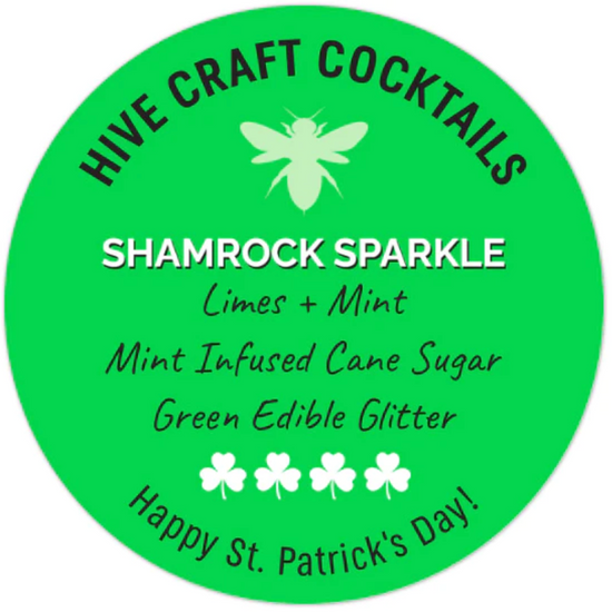 Hive Craft Cocktails: Shamrock Sparkle Irish Mojito Base