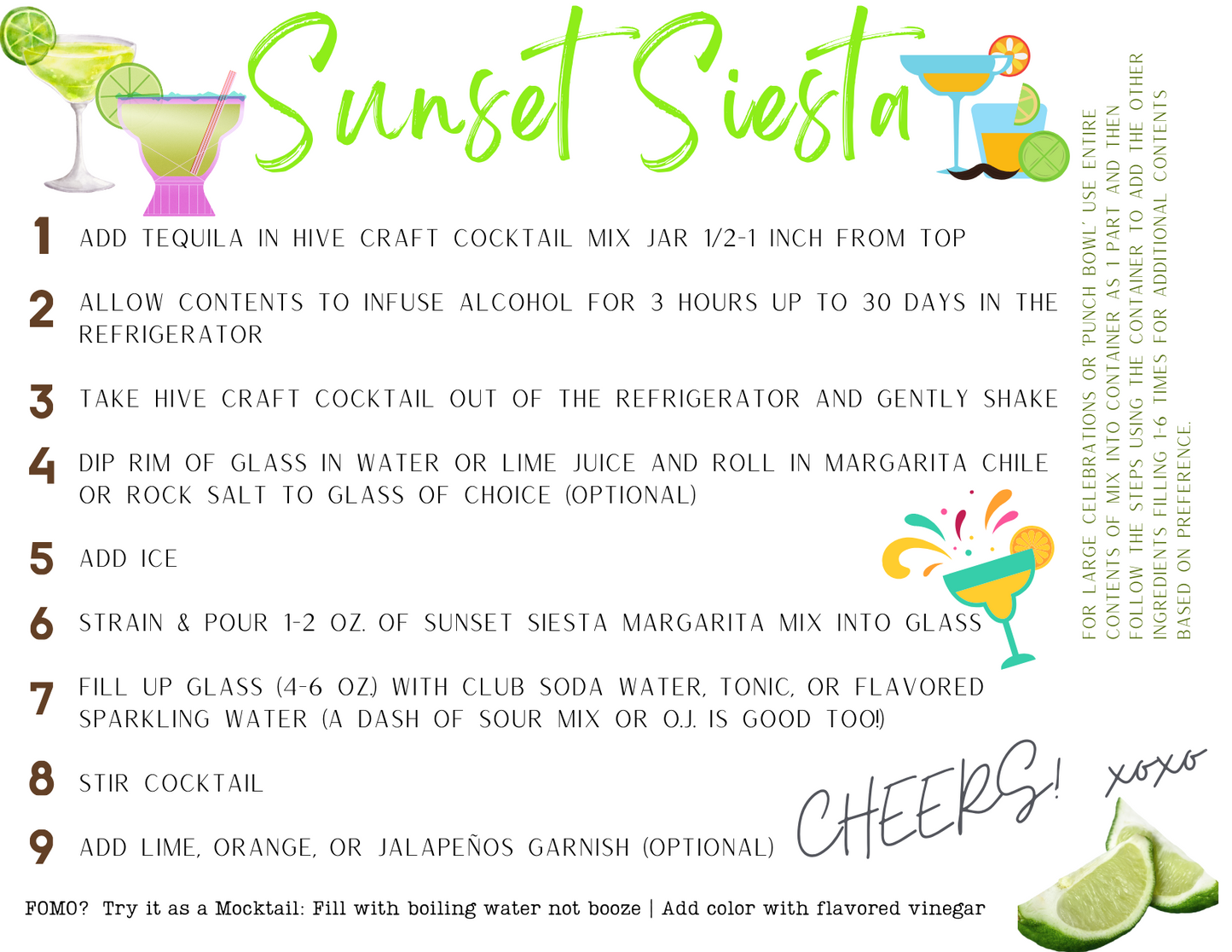 Sunset Siesta Margarita: Unleash the Fiesta with Every Sip